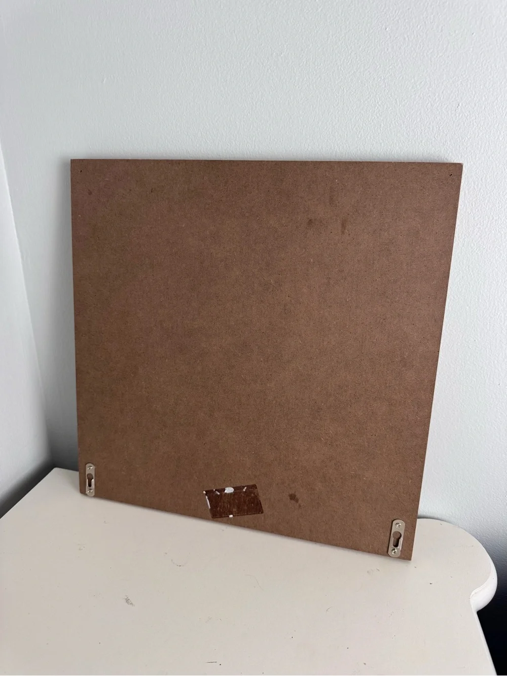 Neutral Wood Rainbow Wall Decor 14”x14”